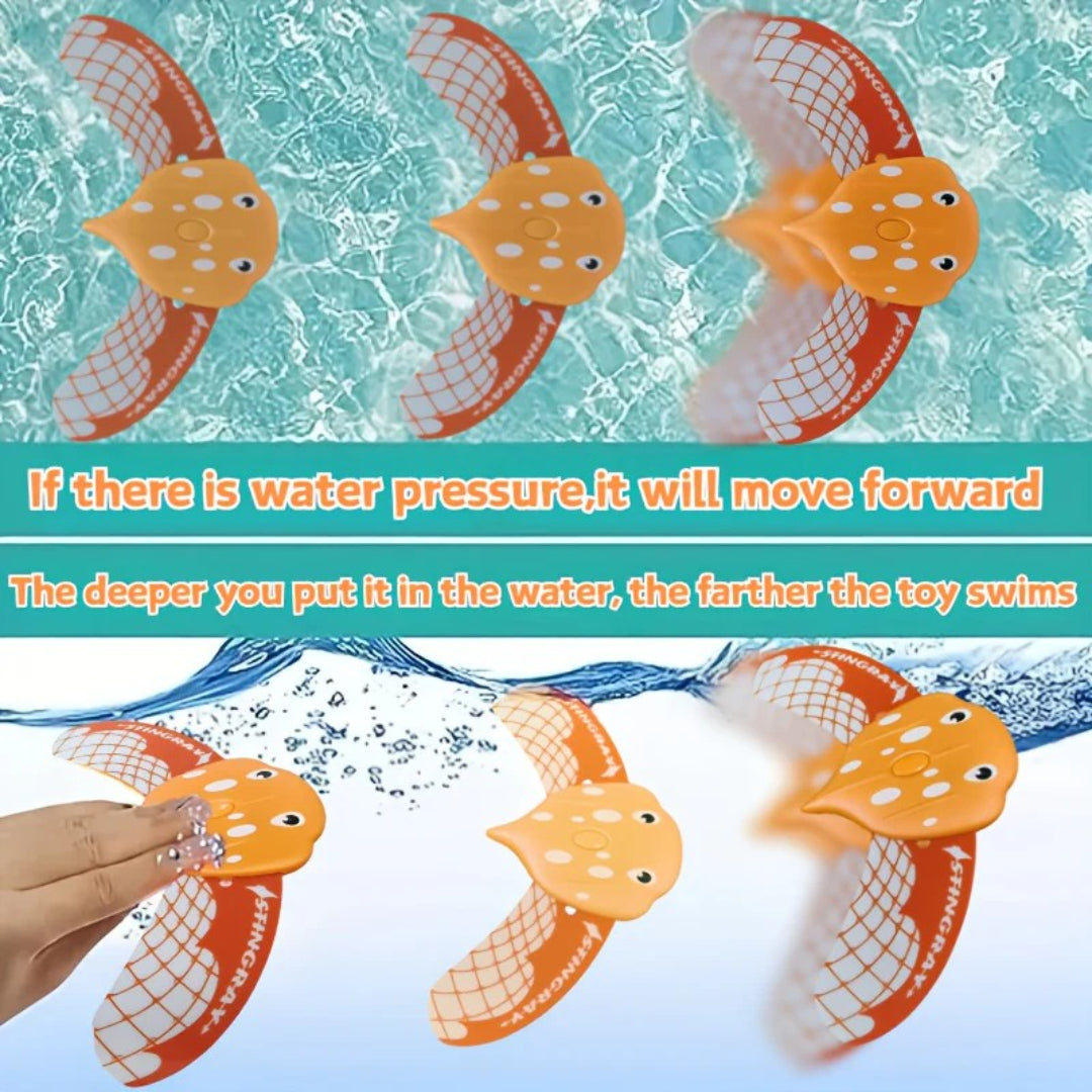 Self-Propelling Underwater Toy for Pool Fun