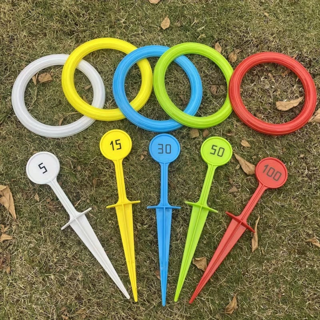 Outdoor Garden Ring Toss Game Set