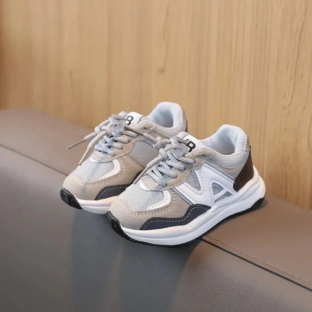 Laced Casual Sneakers - Versatile Sports Shoes