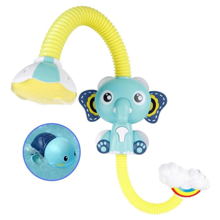 Water-Flowing Bath Elephant Shower Head