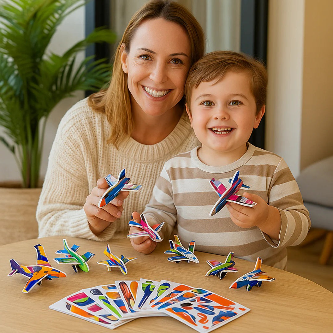 3D Cartoon Puzzle: Fun Construction Toy for Kids