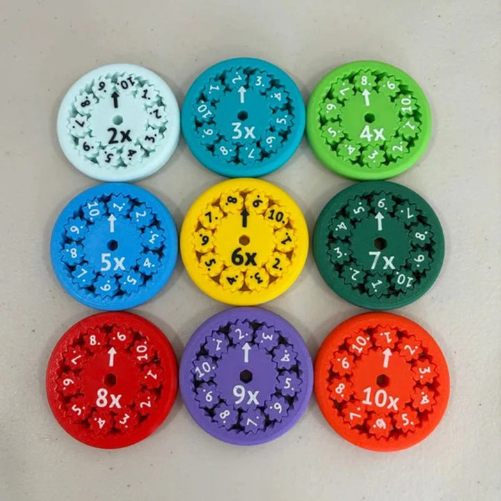 Counting Spinner Set - Educational Math Toy