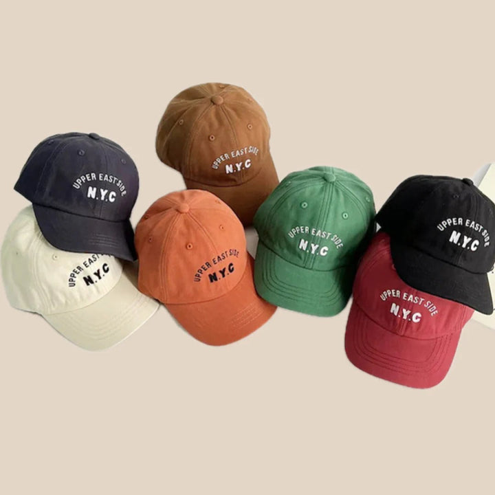 Unisex Children's Brimmed Cap with NYC Embroidery
