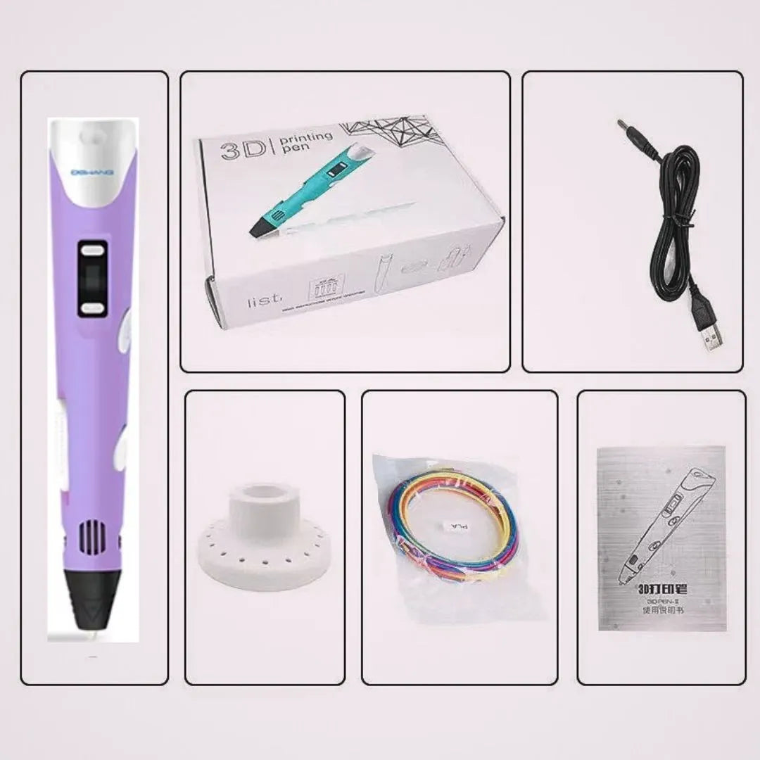 Kids' 3D Pen – Unleash Creativity with Fun Drawing and Designing