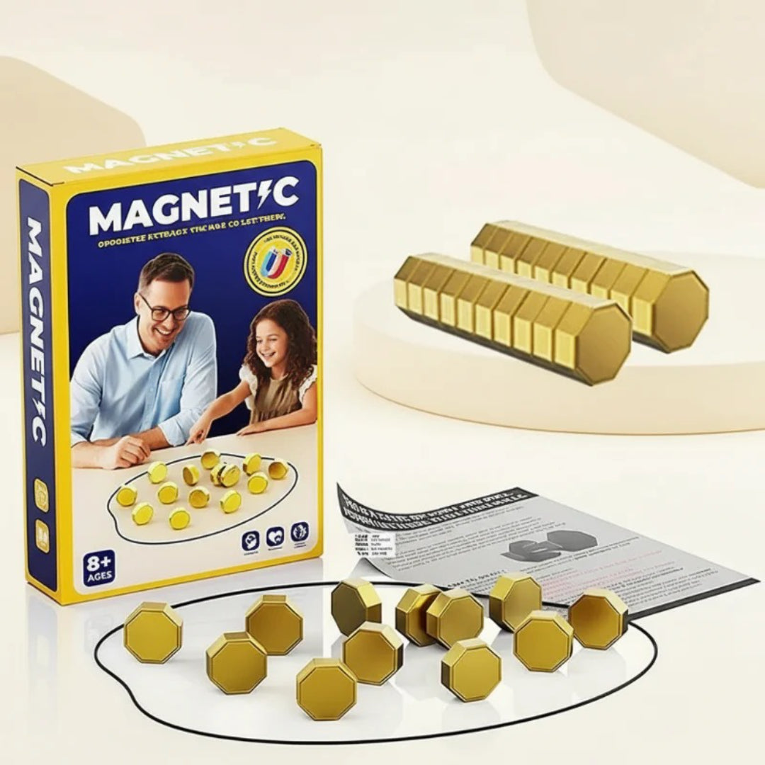 Magnetic Strategy Stone Game - Engaging Board Game for All Ages