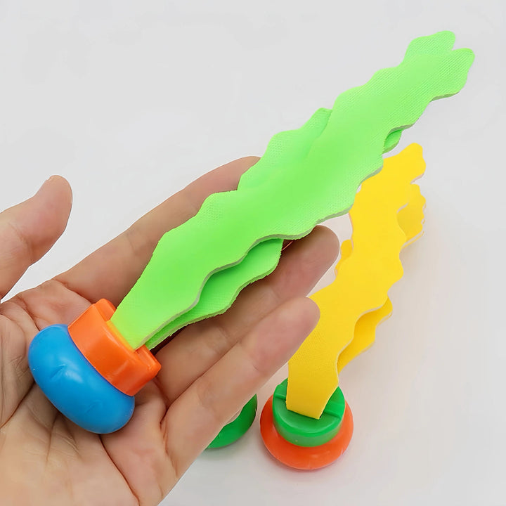 Pool Diving Toy Set: Water Plant Toss Game