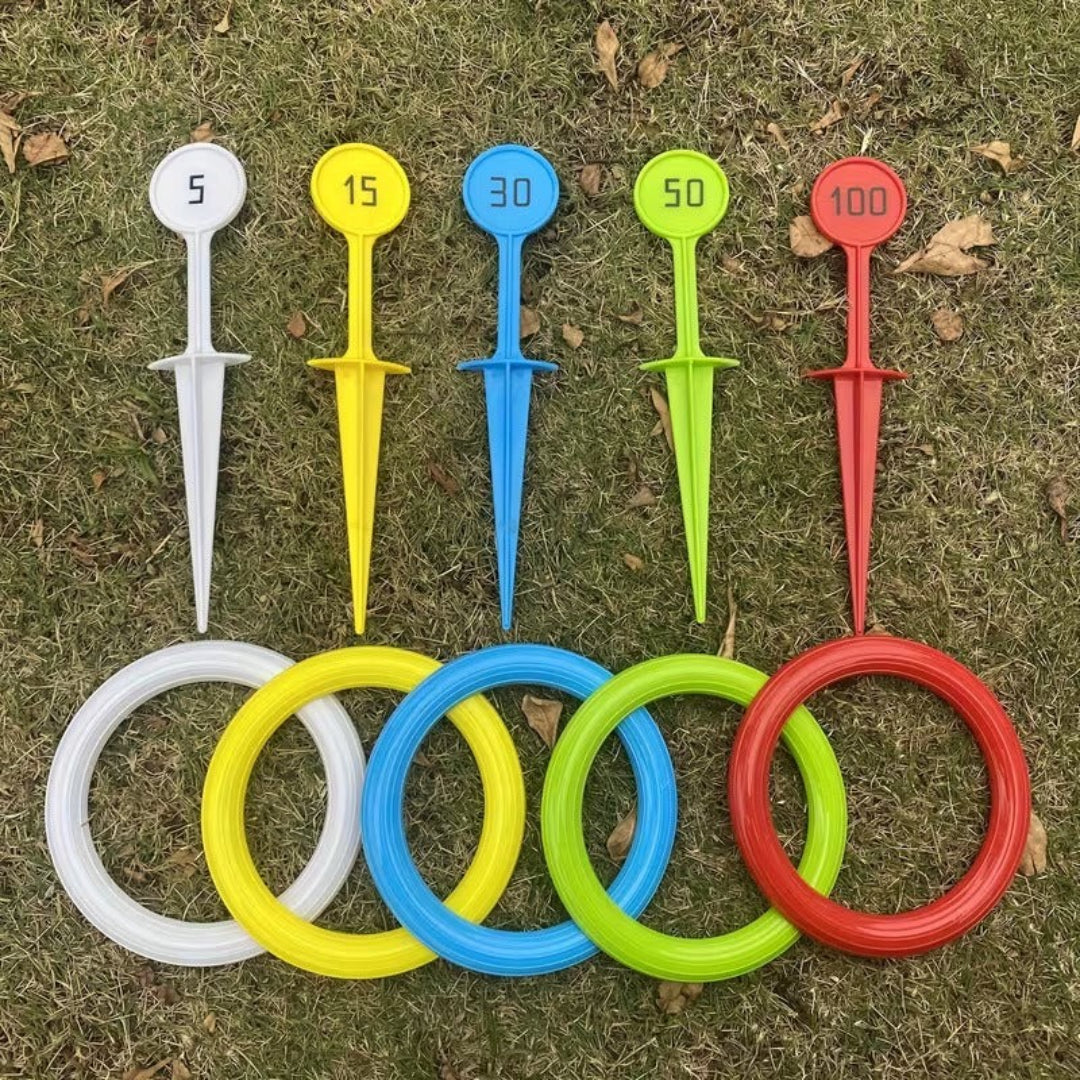 Outdoor Garden Ring Toss Game Set
