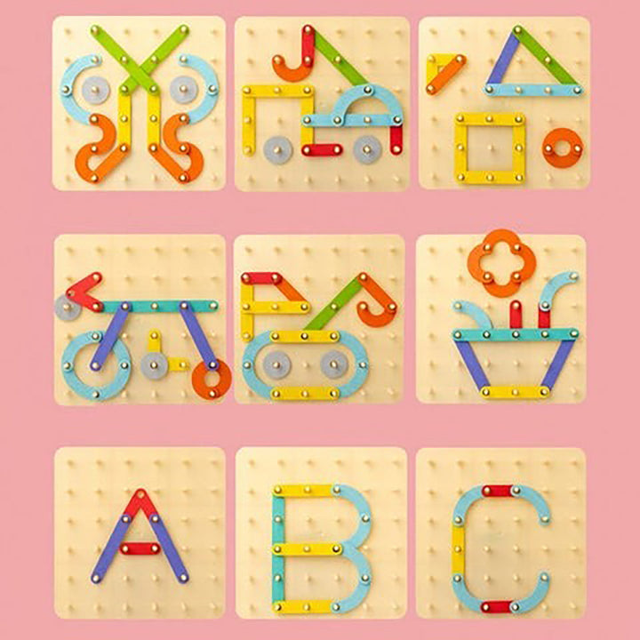 Montessori Puzzle Board – Inspiring Creative Play and Thinking for Kids