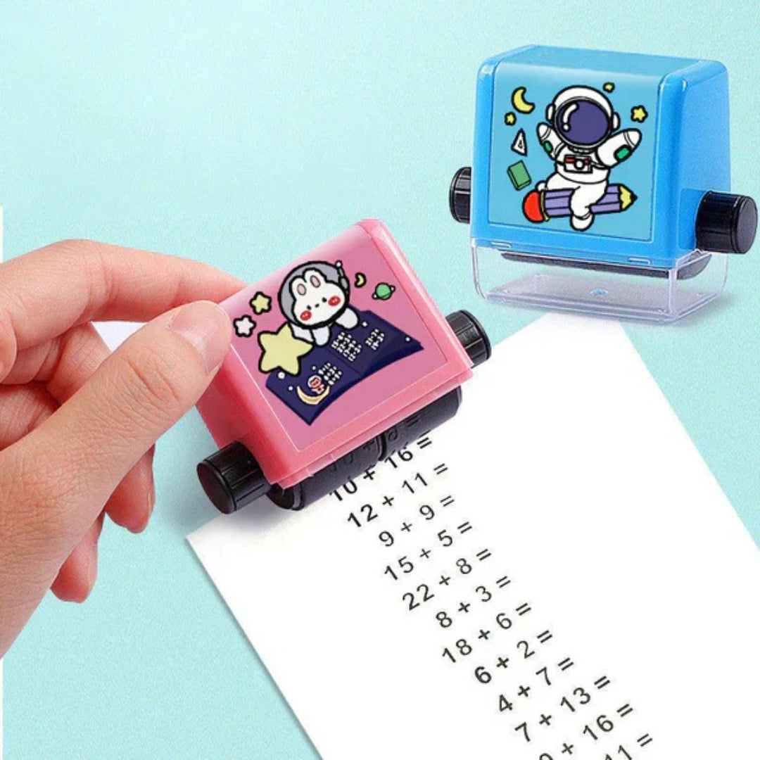 Math Stamp Set: Addition, Subtraction, Multiplication, and Division Practice