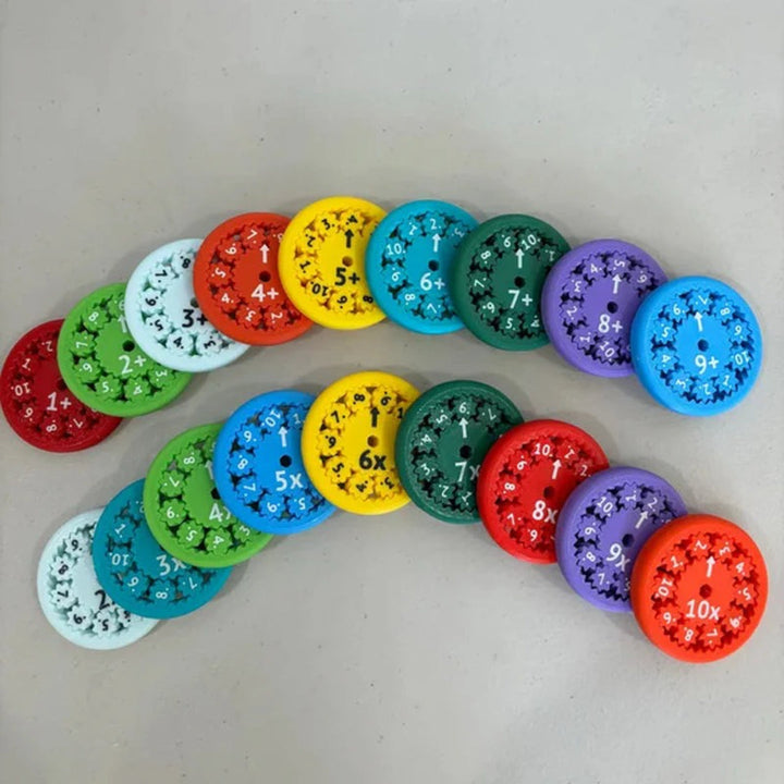 Counting Spinner Set - Educational Math Toy