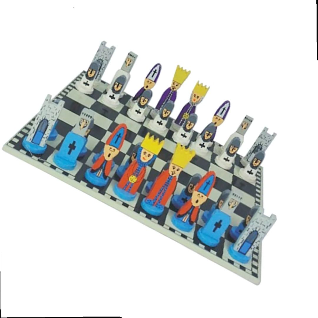 Children's Wooden Chess Set – A Fun Game to Enhance Strategic Thinking Skills