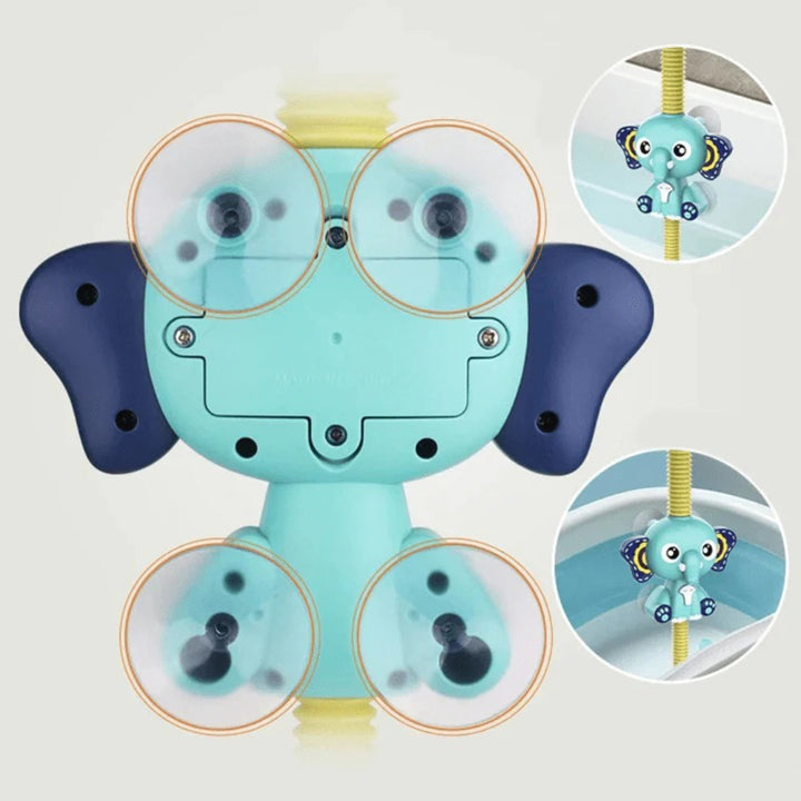 Water-Flowing Bath Elephant Shower Head