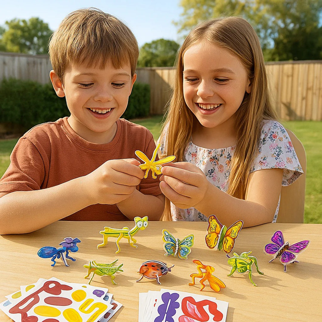 3D Cartoon Puzzle: Fun Construction Toy for Kids