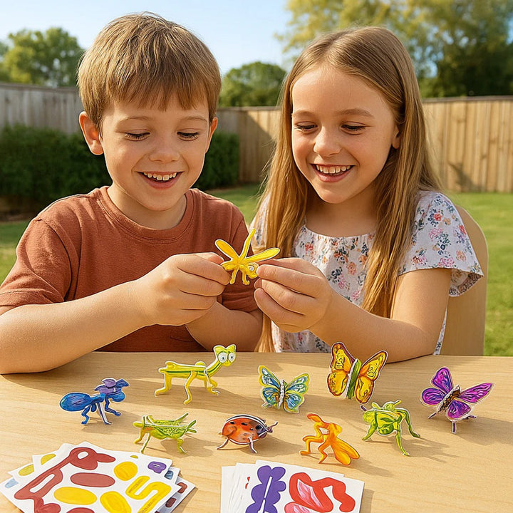 3D Cartoon Puzzle: Fun Construction Toy for Kids