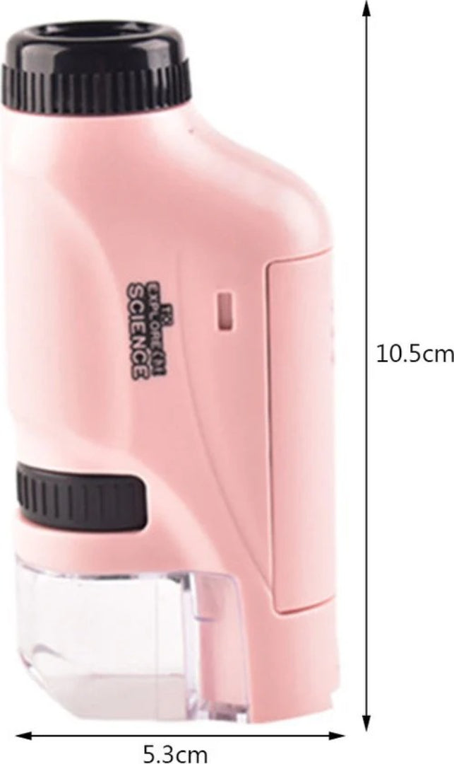 Portable Educational Microscope - 60x to 120x Magnification Science Toy