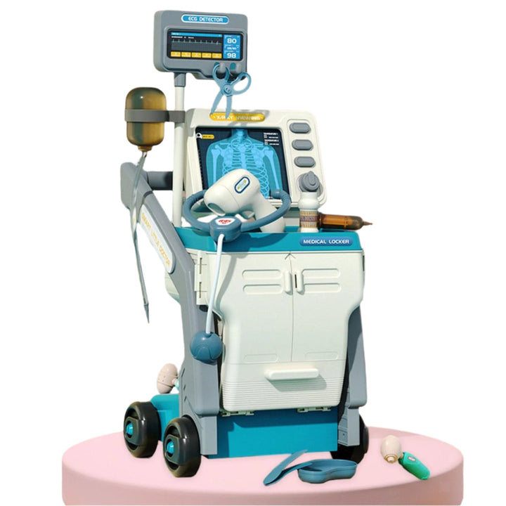 Kids' Toy Medical Cart – Imaginative Role Play Fun