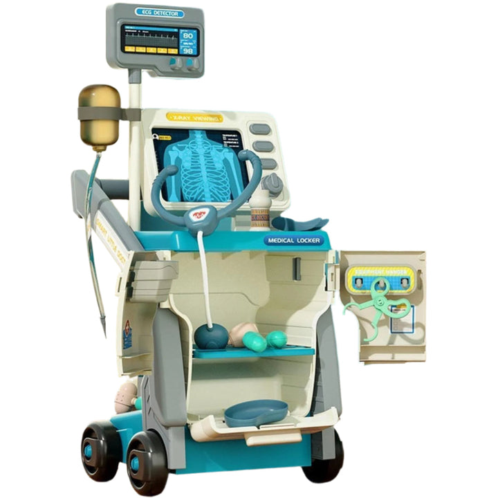 Kids' Toy Medical Cart – Imaginative Role Play Fun