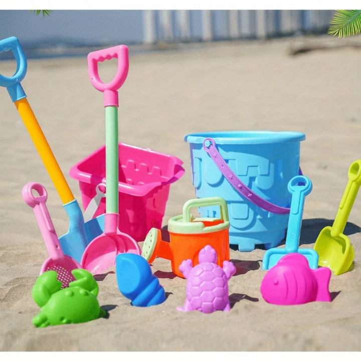Sand and Water Play Set: Beach Toy Kit with Bucket, Shovel, and Fun Accessories