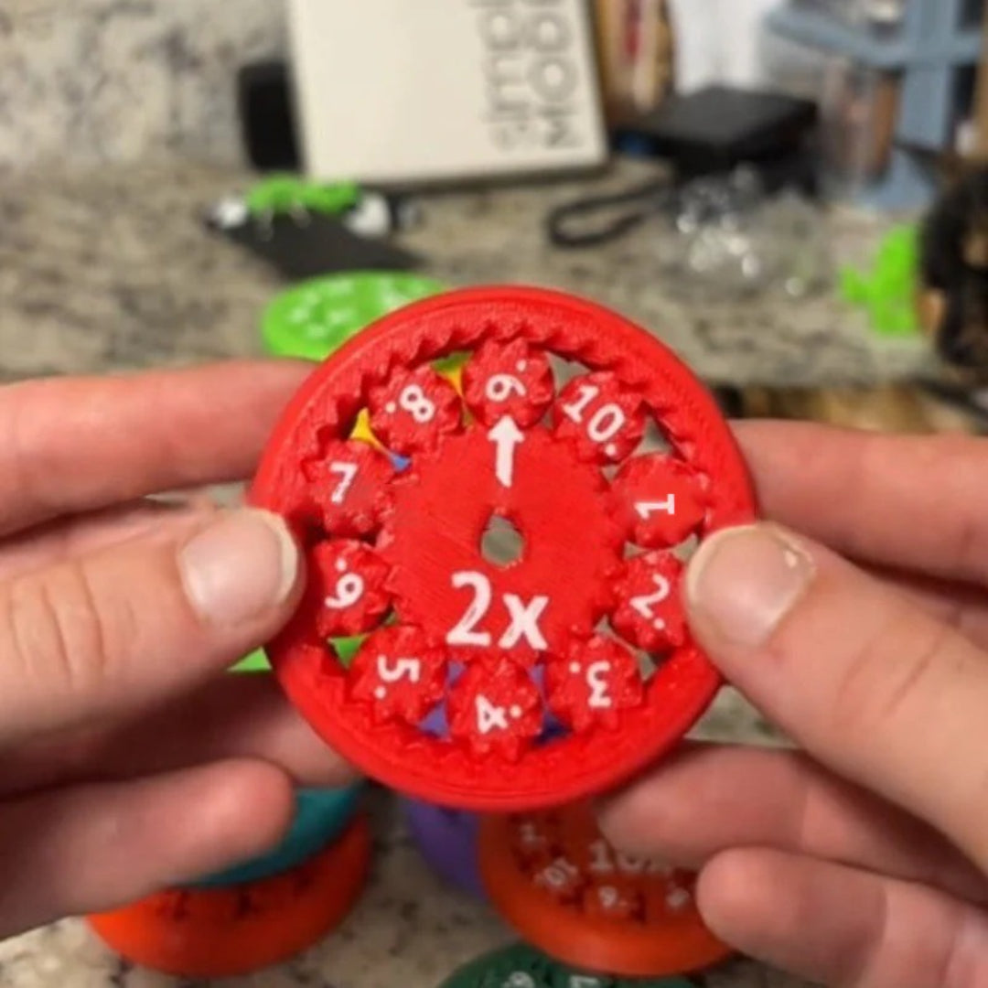 Counting Spinner Set - Educational Math Toy