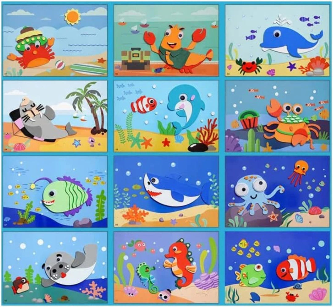 DIY 3D Foam Puzzle Kit - Creative Craft Set