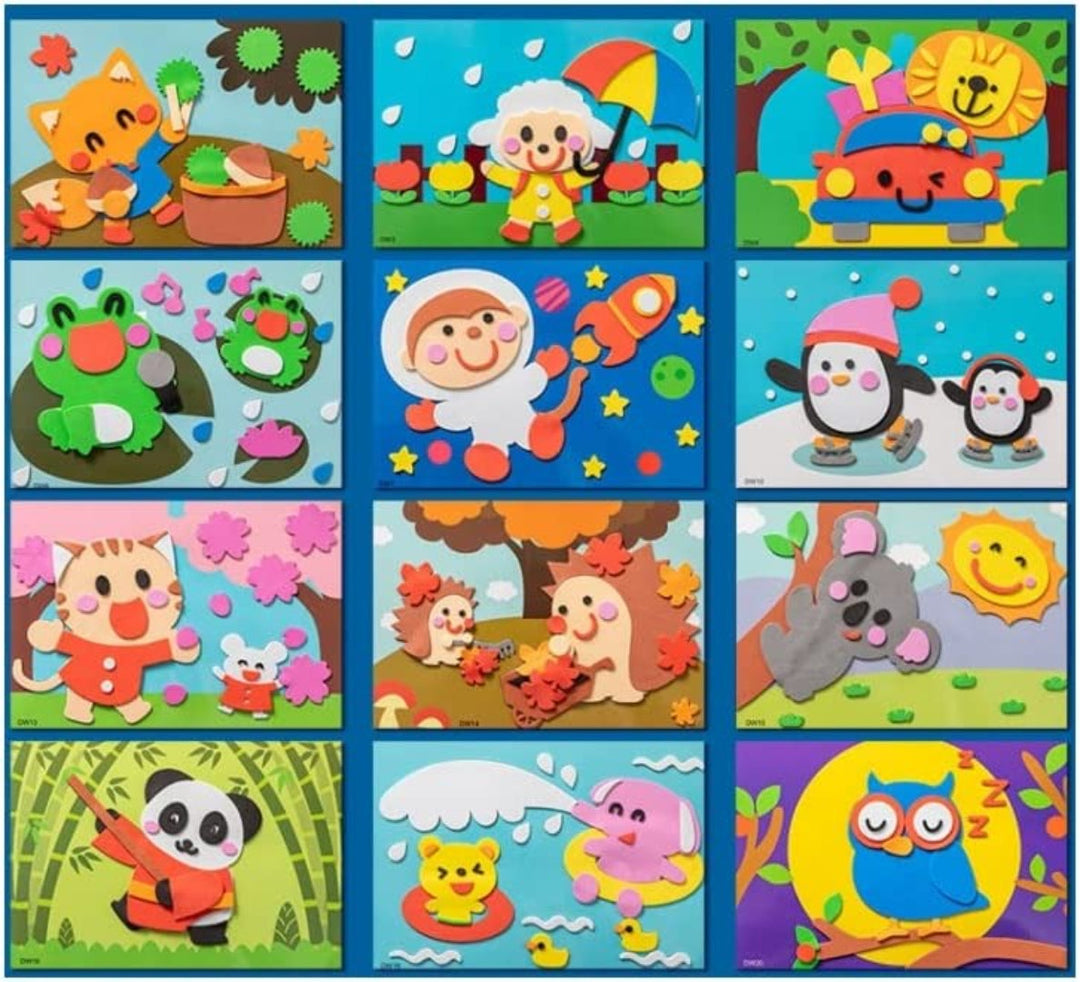DIY 3D Foam Puzzle Kit - Creative Craft Set