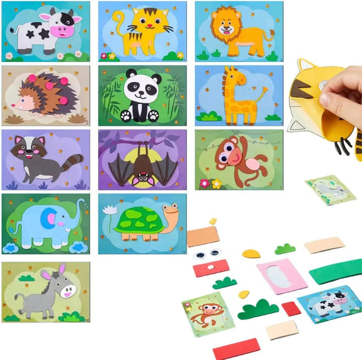 DIY 3D Foam Puzzle Kit - Creative Craft Set