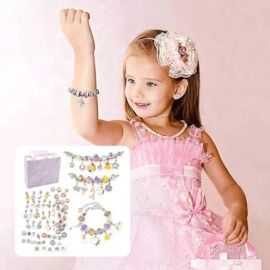 Customizable Bracelet Craft Kit with Storage Box