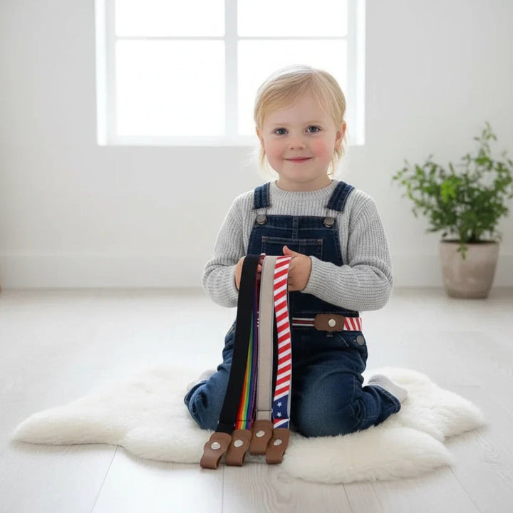Adjustable Elastic Belt for Kids - Fits 40–65 cm
