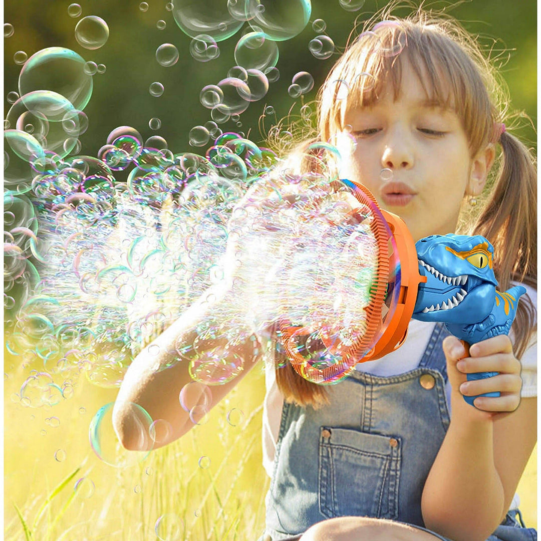 Dinosaur Bubble Blaster – Outdoor Fun for Kids