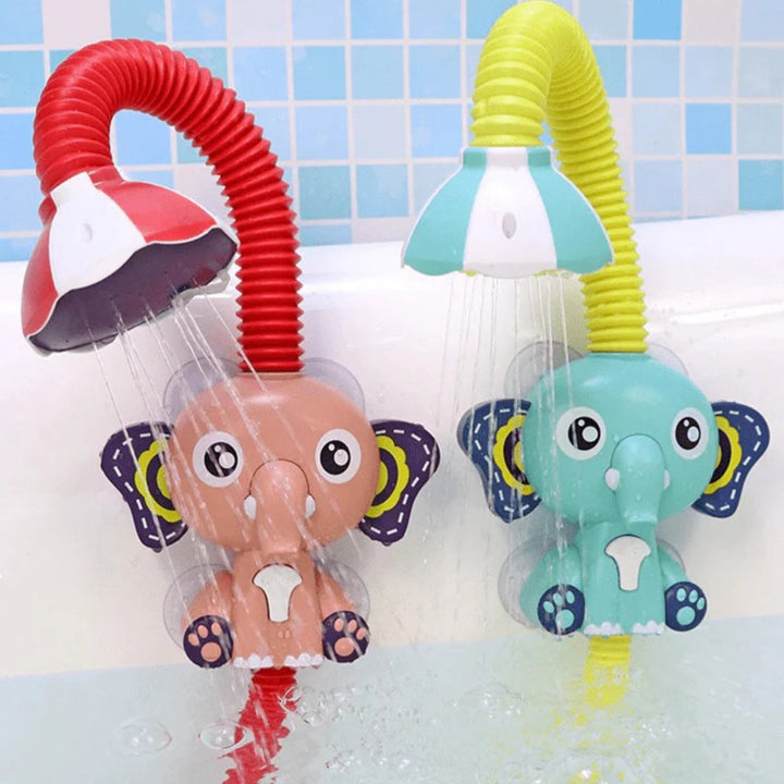 Water-Flowing Bath Elephant Shower Head