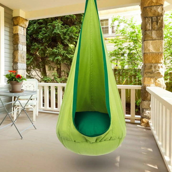 Hammock Chair with Cushion - Versatile Hanging Chair for Indoor and Outdoor Relaxation