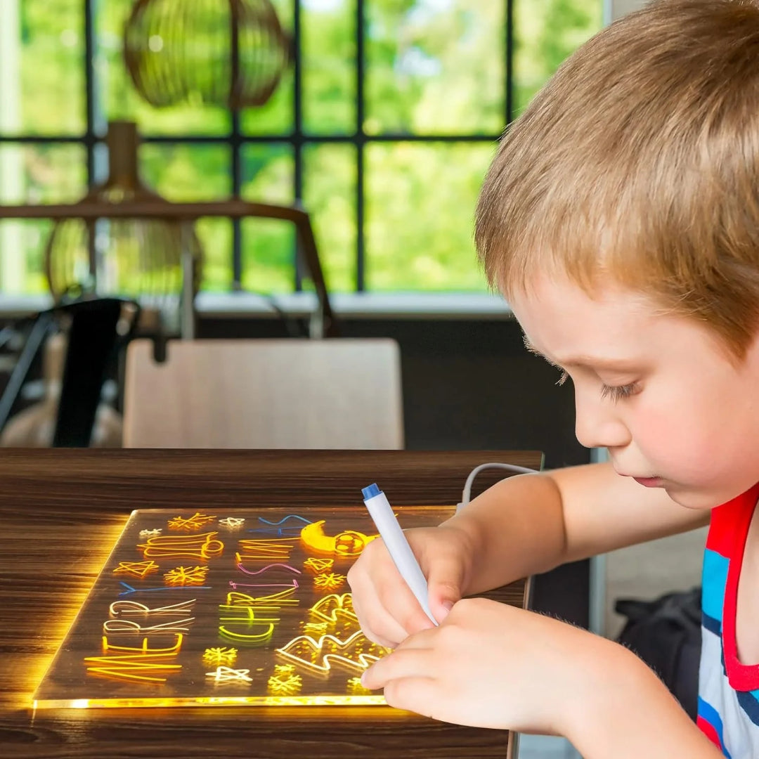 Reusable Light Drawing Tablet for Creative Art