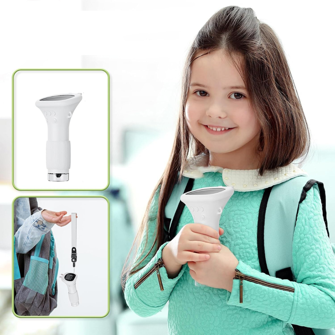 Portable Kids' Digital Microscope with Built-in Display