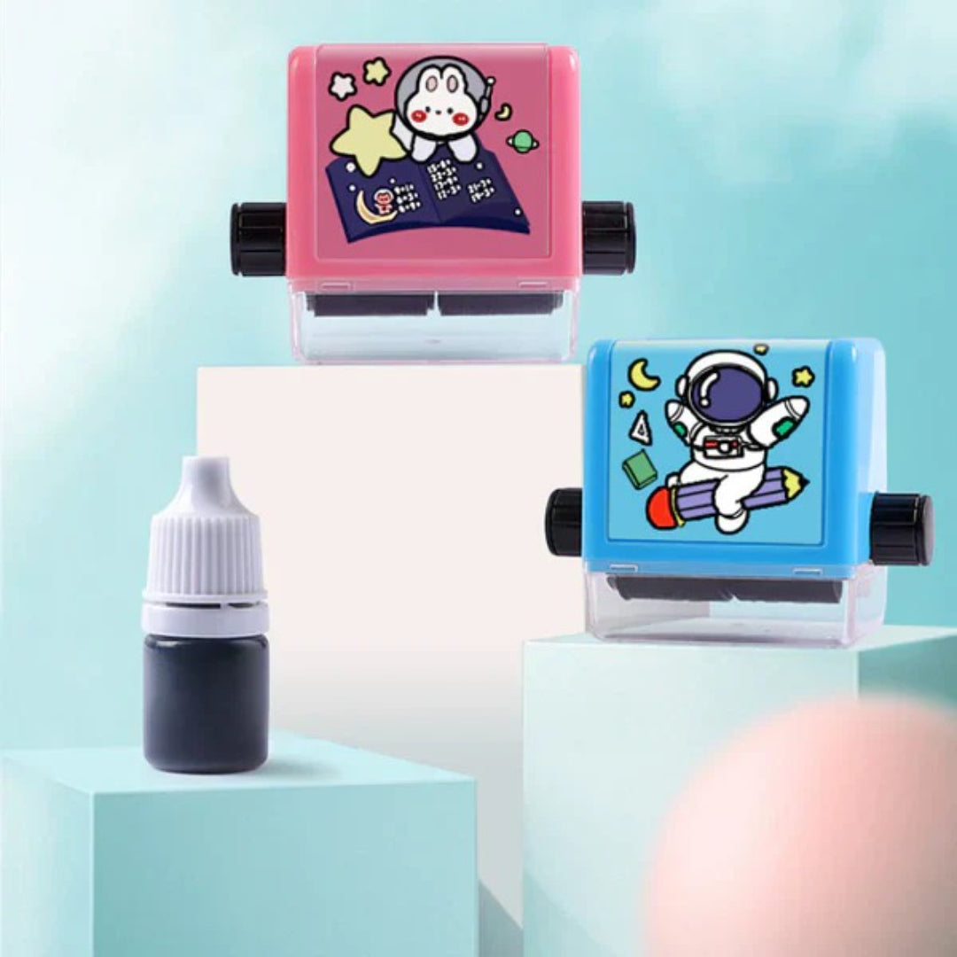 Math Stamp Set: Addition, Subtraction, Multiplication, and Division Practice