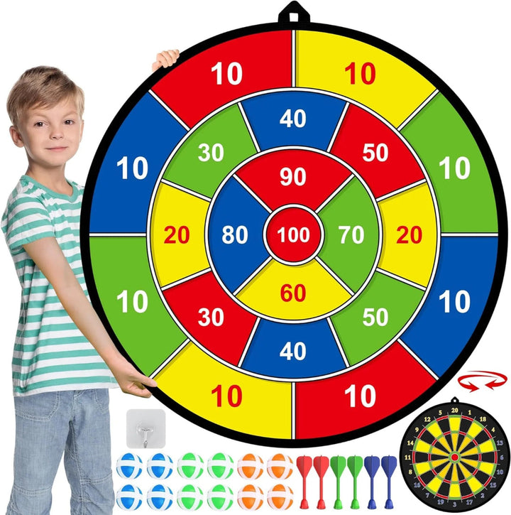 Large Double-Sided Throwing Target Set