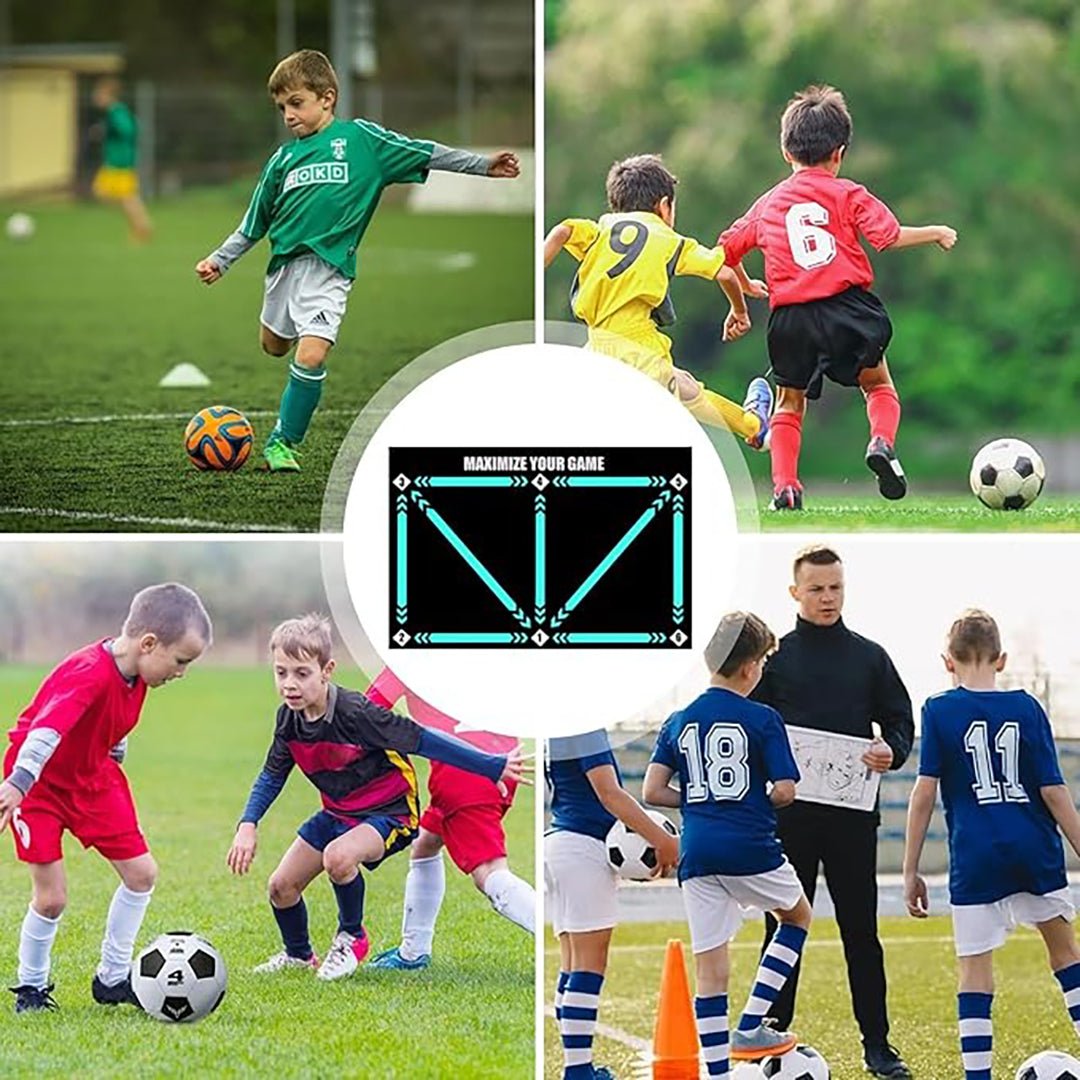 Non-Slip Football Training Mat for Technical Drills