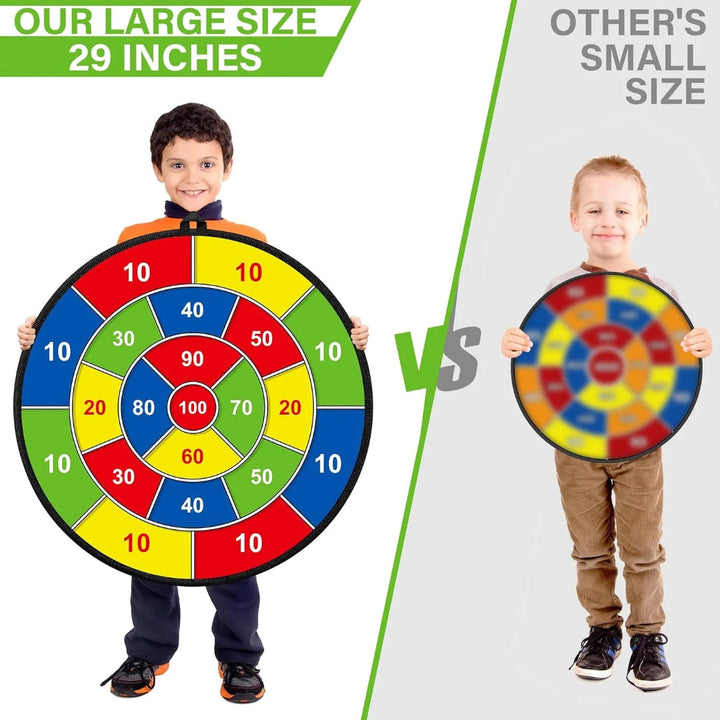 Large Double-Sided Throwing Target Set