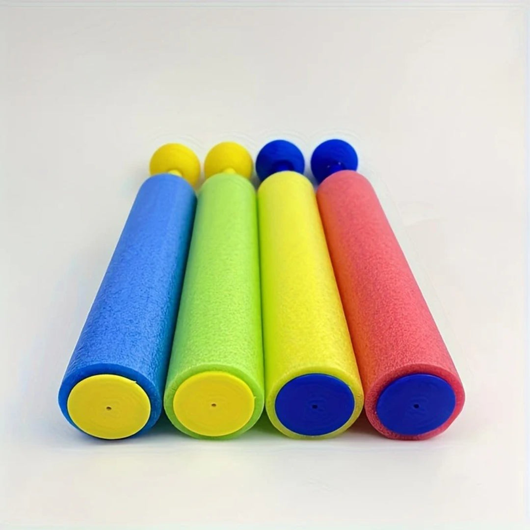 2-Pack Mini Water Guns - Stretchable Beach Toys