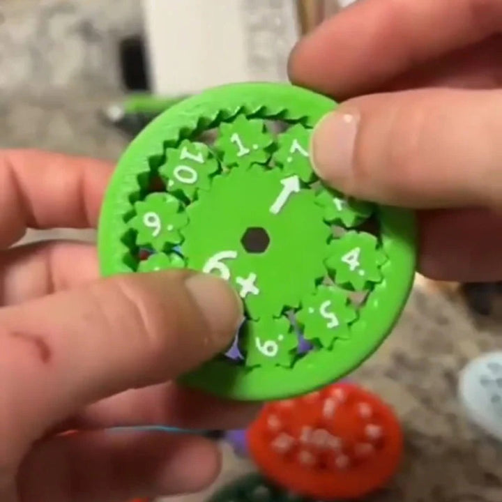Counting Spinner Set - Educational Math Toy