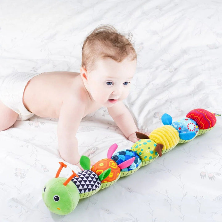 Soft Sensory Musical Caterpillar Toy for Infants