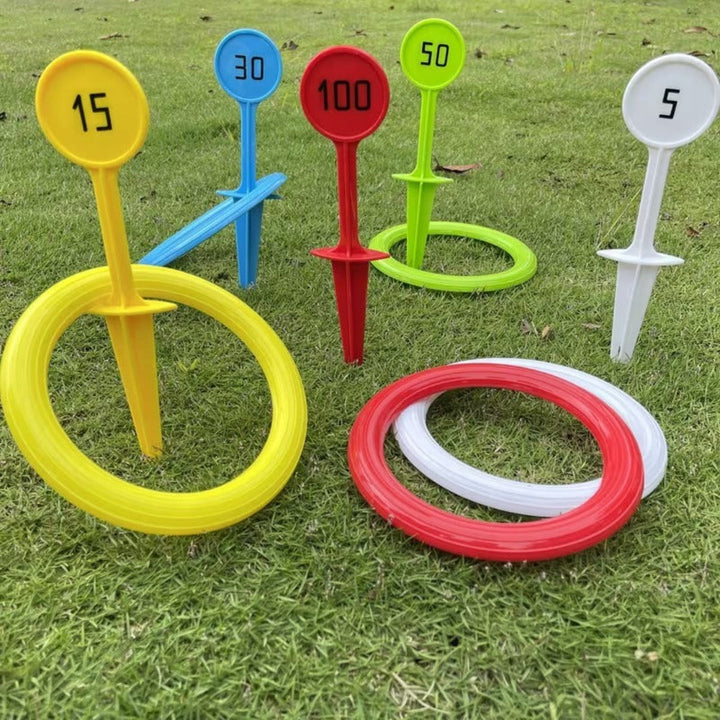 Outdoor Garden Ring Toss Game Set