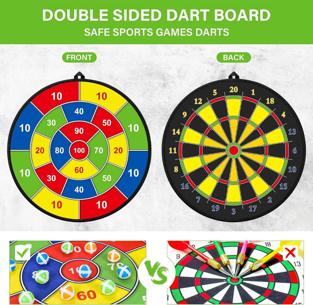 Large Double-Sided Throwing Target Set