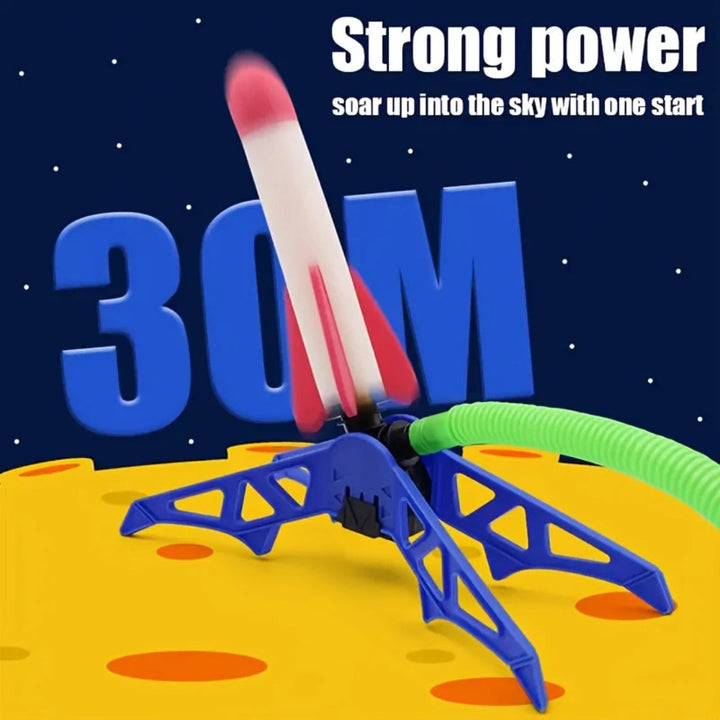 Outdoor Soccer Game Rocket Toy Set
