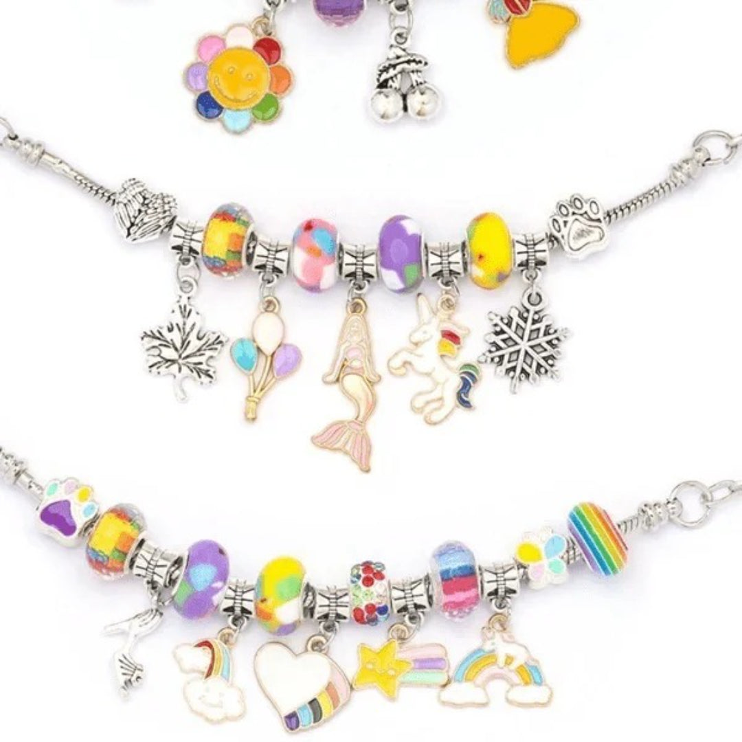 Customizable Bracelet Craft Kit with Storage Box