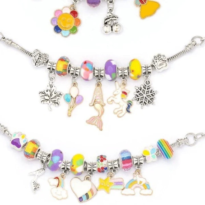 Customizable Bracelet Craft Kit with Storage Box