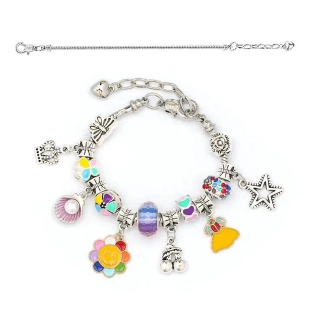 Customizable Bracelet Craft Kit with Storage Box