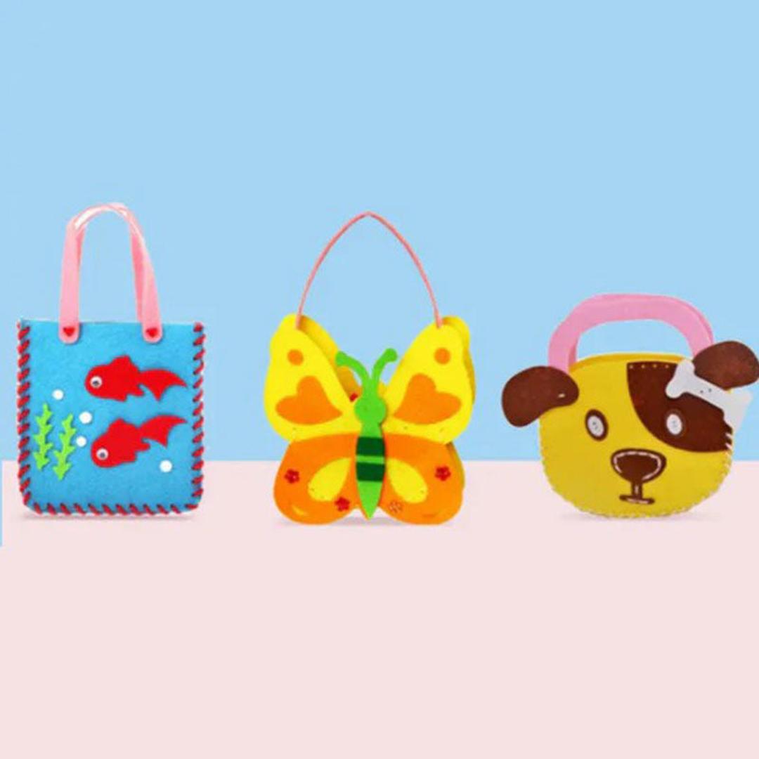 Kids' DIY Handbag Sewing Kit – Creative Fun for Young Designers