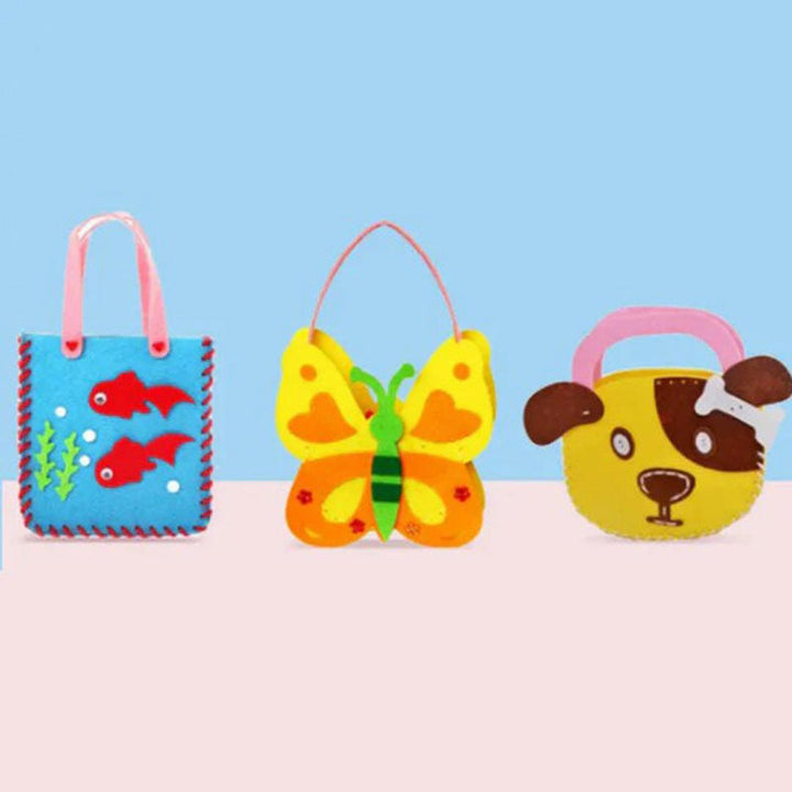 Kids' DIY Handbag Sewing Kit – Creative Fun for Young Designers