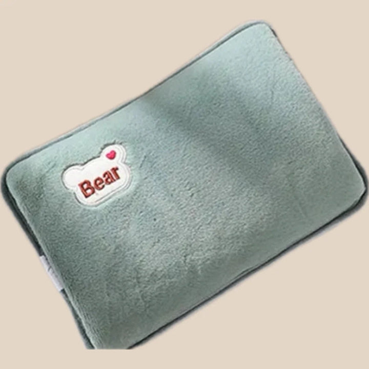 Plush Battery-Operated Heating Pad - Quick Heating and User-Friendly