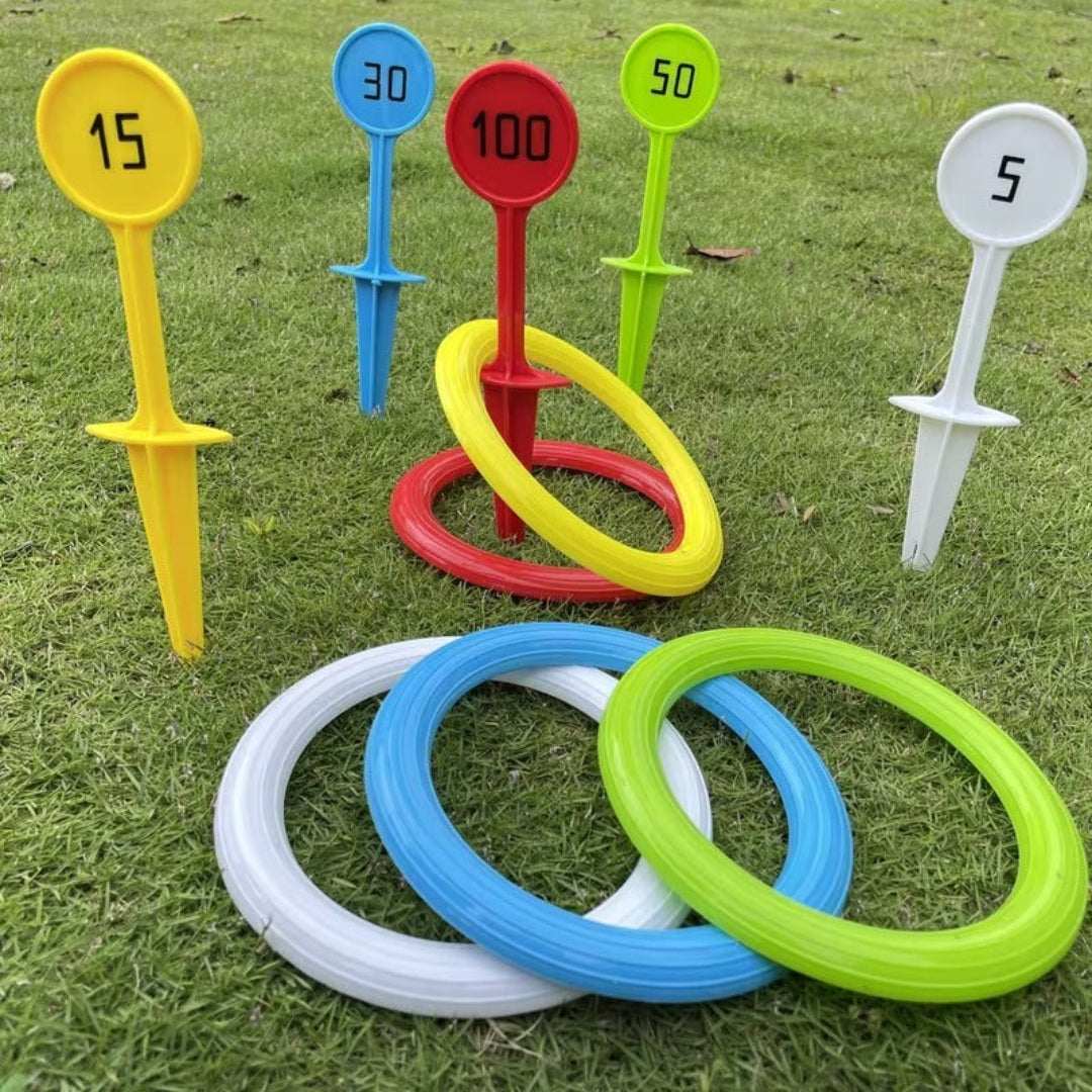 Outdoor Garden Ring Toss Game Set